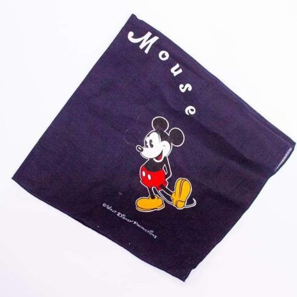 Vintage Mickey Mouse Disney Bandana - Picture 1 of 6